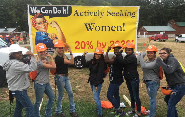 Sisters Show Up Strong for New Hampshire Construction Career Days