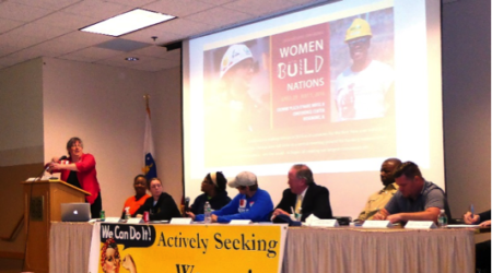 Sisters Participate in Event to Discuss National Tradeswomen Conference