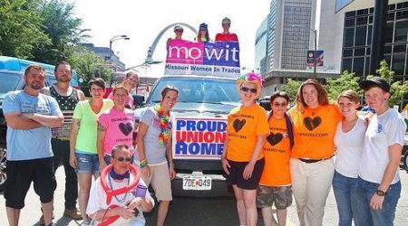 Sisters Join MoWIT During PRIDE Parade in St. Louis