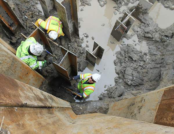 pile drivers